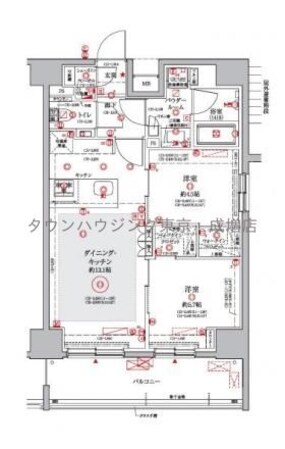 板橋本町ステーションレジデンスの物件間取画像